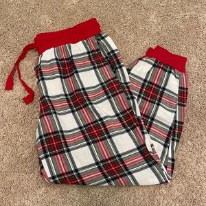 Stars Above Christmas Plaid PJ Joggers